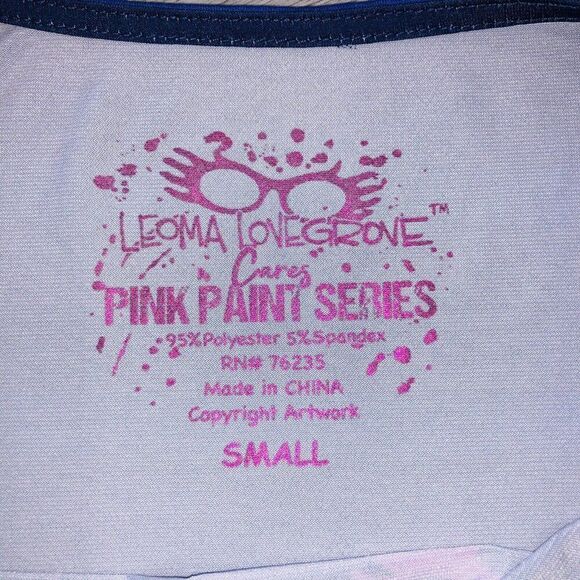 Leoma Lovegrove Size Small Dress Wearable Art Abstract Turtles Design Sttiped - Picture 3 of 7